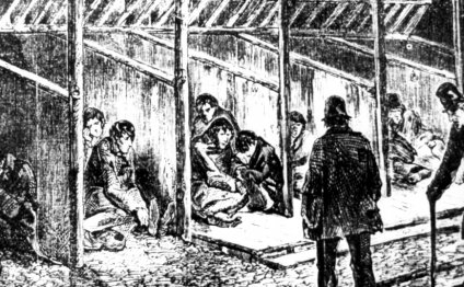 Poorhouses were government-run