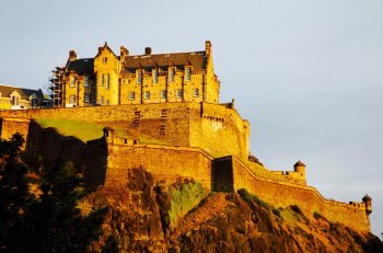 Edinburgh Castle.