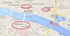 How to get to tower Bridge in london