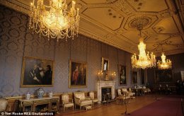 The Queen's Ballroom at the castle. Over its 1,000-year history, Windsor has been home to 40 monarchs. Its current occupant, the Queen, is being kept abreast of the plans and is said to approve