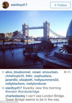 Tourists visiting the capital often mis-label Tower Bridge and call it London Bridge in photos they upload online