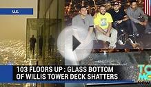 Chicago Willis Tower glass bottom observation deck
