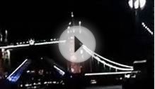 LONDON BRIDGE OPENING Rare video of London bridge / Tower