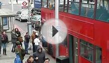 Londons buses around Elephant & Castle, 14th March 2015