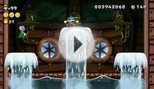 New Super Luigi U All Bosses (All Tower & Castle Boss Fights)