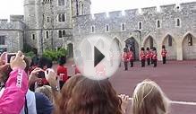 Windsor marching band entrance - Windsor Castle during
