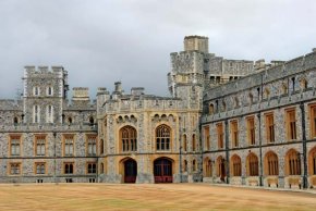 Windsor Castle: inner courtyard of the private apartments [Credit: © Maxim Kulko/Shutterstock.com]